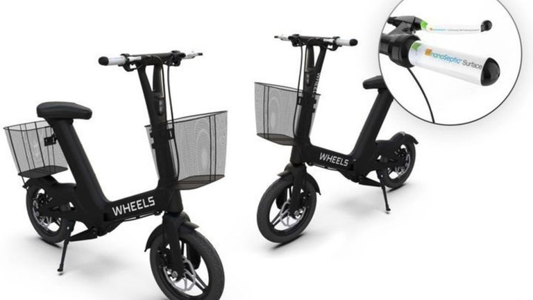 Crean una bicicleta eléctrica compartida libre de bacterias para combatir el Covid-19