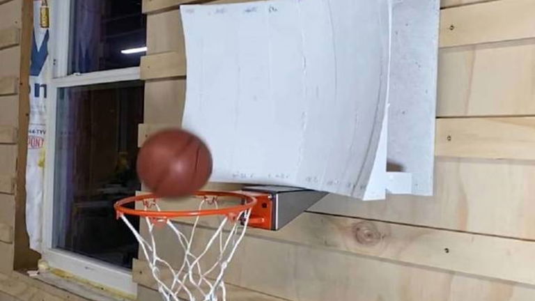 Así funciona la canasta de baloncesto con la que no fallarás ningún tiro