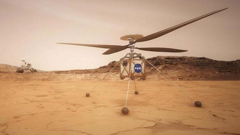 Ingenuity, el vehículo volador de la NASA para la próxima misión en Marte