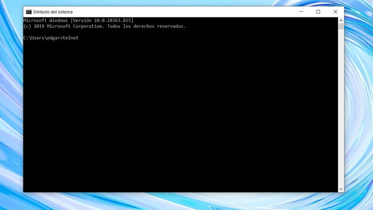Telnet en Windows 10: qué es y cómo activarlo