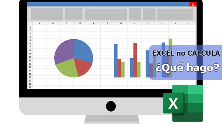 Excel no calcula: cómo hacer que Excel calcule las fórmulas si no lo está haciendo