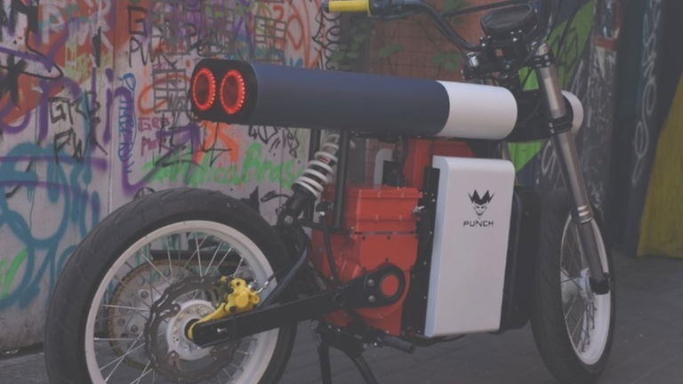 Punch Moto, la motocicleta eléctrica más original que verás en el día de hoy