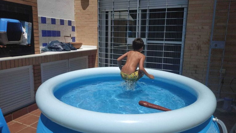 Piscinas hinchables para que los niños disfruten de un buen chapuzón