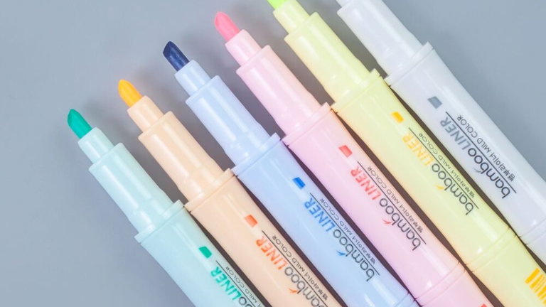 Marcadores fluorescentes, cómo escoger los mejores para estudiar lo más importante