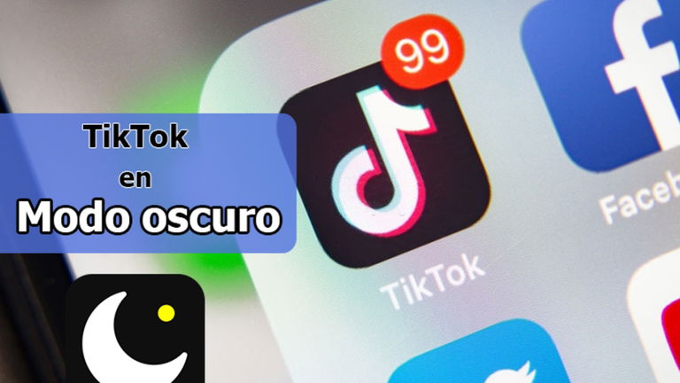 Cómo poner TikTok en modo oscuro