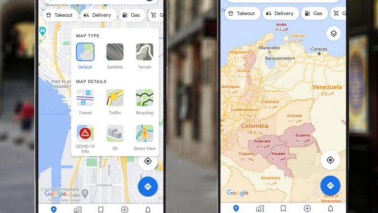 Google Maps informará sobre la incidencia del Covid-19 estés donde estés