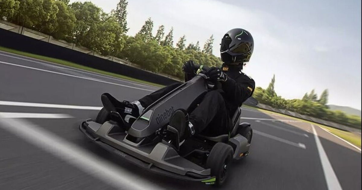 Машина ninebot gokart