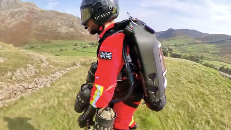 Paramédicos con Jet pack, la alocada idea que ya se ha probado en Inglaterra