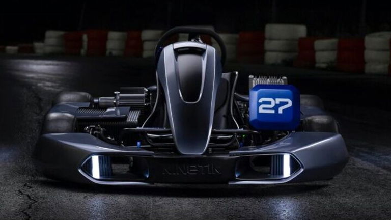 El kart eléctrico es una realidad, así es el modelo de Kinetik Automotive