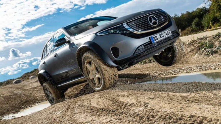 Mercedes-Benz EQC 4×4², la demostración de la capacidad todoterreno del coche eléctrico