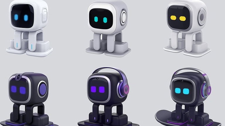 Emo es la mascota de escritorio más divertida