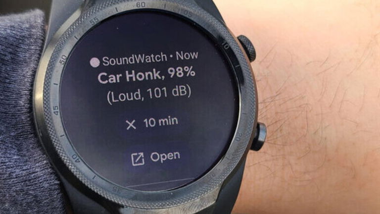 SoundWatch, el reloj inteligente pensado para avisar a las personas sordas