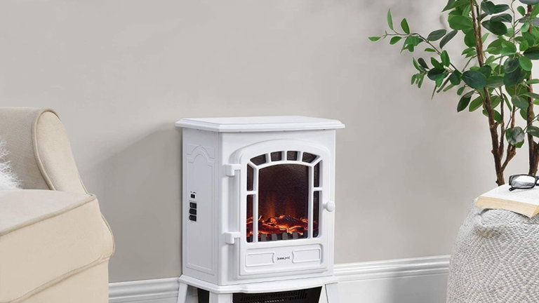 Estas chimeneas eléctricas convertirán tu casa en un auténtico hogar