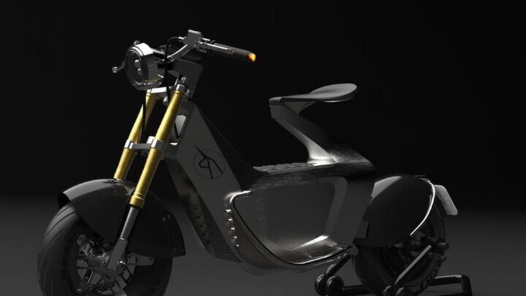 El scooter eléctrico pasa por tener la menor cantidad de componentes posibles
