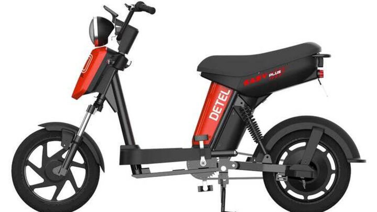 Detel, un fabricante de teléfonos móviles, ha creado su propio ciclomotor eléctrico
