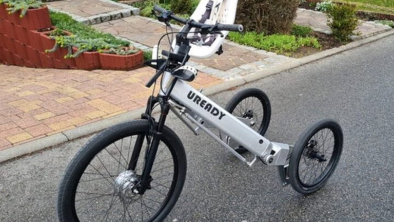 Uready E-Trike, el triciclo eléctrico que llega para robar protagonismo al patinete