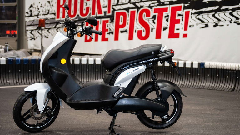 Así es uno de los scooters eléctricos de Peugeot Motocycles