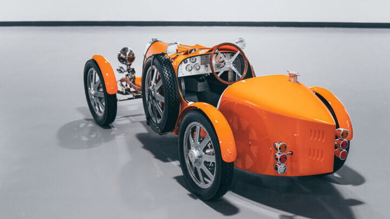 Bugatti Baby II, la recreación del mítico Type 35 como juguete y con motor eléctrico