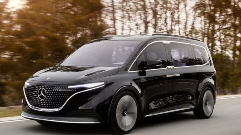 Mercedes EQT, un prototipo eléctrico que será realidad en 2022
