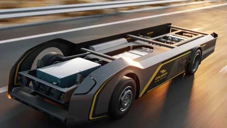 Plataforma del camión eléctrico, así será esta estructura según Gaussin