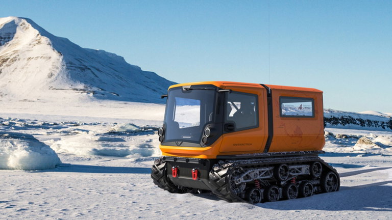 Venturi Antarctica, un vehículo todoterreno puramente eléctrico para circular por la nieve