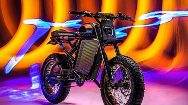 Hot Wheels y SUPER73, una combinación para crear una motocicleta eléctrica de cross