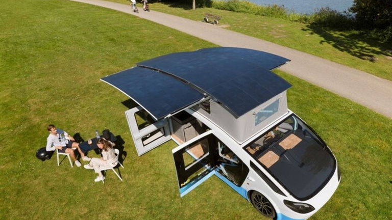 Stella Vita, la primera caravana que funciona exclusivamente con energía solar