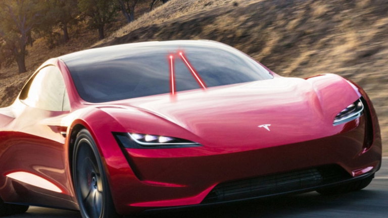 La última patente de Tesla permitiría sustituir limpiaparabrisas por rayos láser