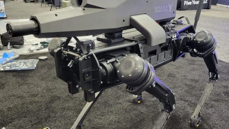 Los perros robot no son tan amigables sabiendo que ya disponen de rifles de francotirador