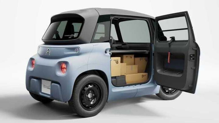 Citroën Ami Cargo, la demostración de que un coche urbanita puede transportar mucha carga