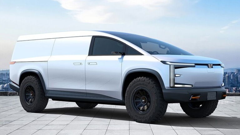 EdisonFuture EF1, la camioneta eléctrica repleta de paneles solares en el techo