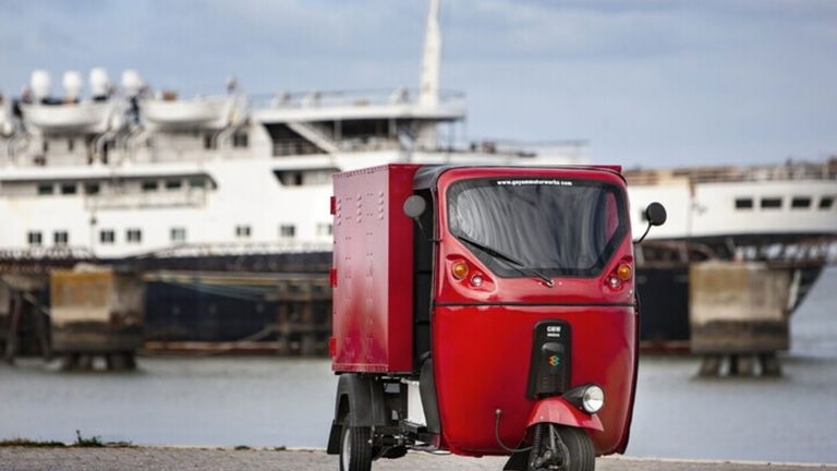 GMW Taskman, el tuk-tuk eléctrico que llega par ser un éxito entre las empresas de reparto