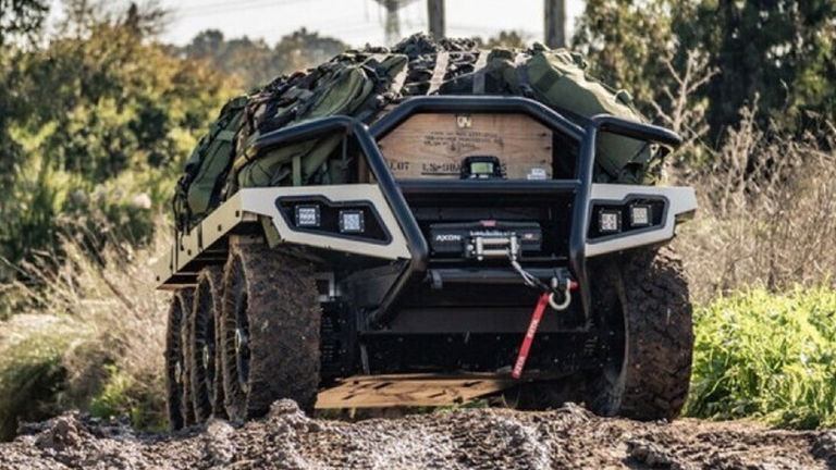 Rook UGV, el vehículo militar autónomo y eléctrico para superar todo tipo de obstáculos