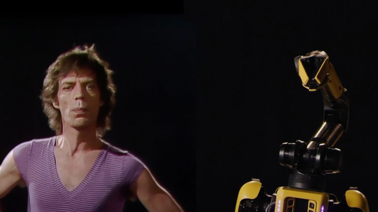 El homenaje del robot Spot de Boston Dynamics a la mítica canción Start me up de los Rolling Stones