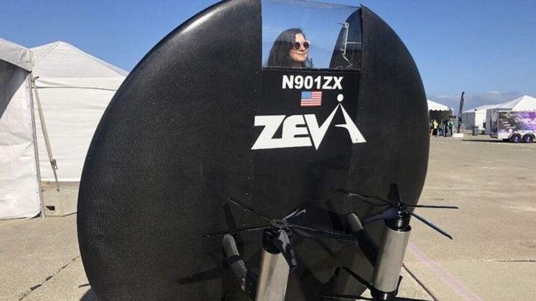 Zeva Zero, el eVTOL con forma de ovni que podría llevarte a cualquier sitio en el futuro
