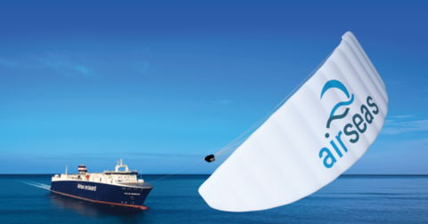 Airseas, la primera empresa en instalar una cometa para ayudar los buques a desplazarse