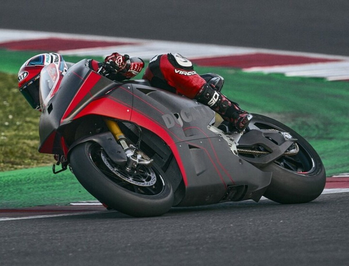 Ducati V21L, la moto eléctrica de competición más radical
