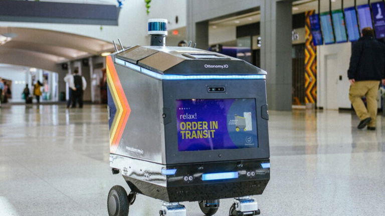Ottonomy, el robot de entrega de paquetería que ya es esencial en la pandemia