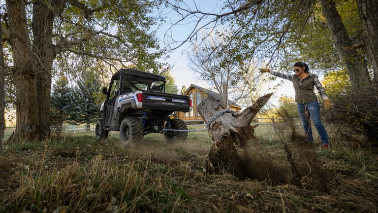 Polaris RANGER XP Kinetic, un UTV eléctrico creado para labores de trabajo