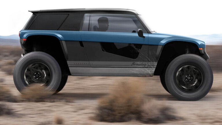 Vanderhall Brawley UTV, el vehículo eléctrico creado para superar dunas en el desierto