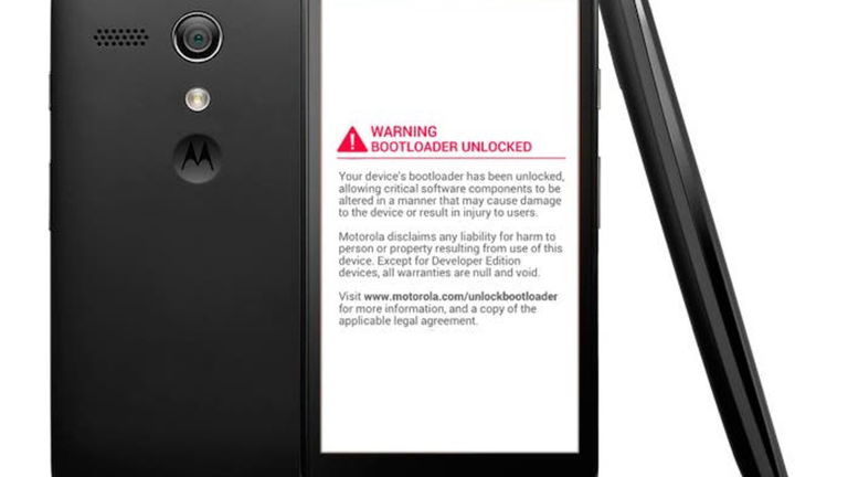 Elimina el logo de Warning al desbloquear bootloader del Motorola Moto G