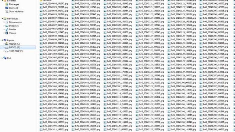 Trabaja de forma masiva con los nombres de los archivos en Windows 10
