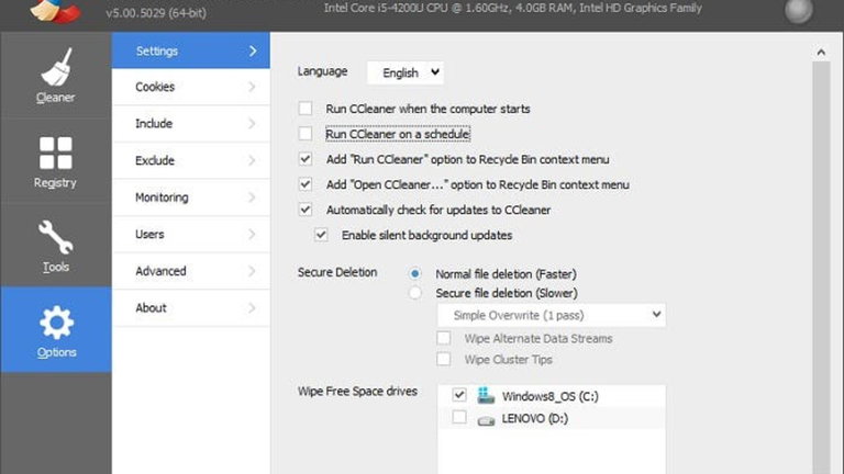 Evita trabajar con la versión que ha sido hackeada de CCleaner