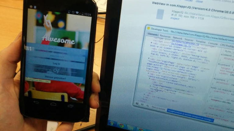 Depurar aplicaciones web con Chrome en Android
