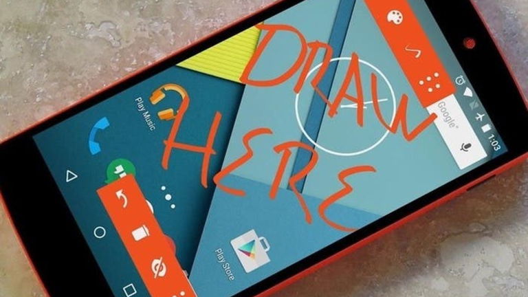 Draw on Screen: dibuja fácilmente en la pantalla de tu Android