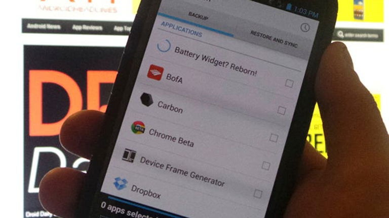 Copias de seguridad para Android sin root con Helium