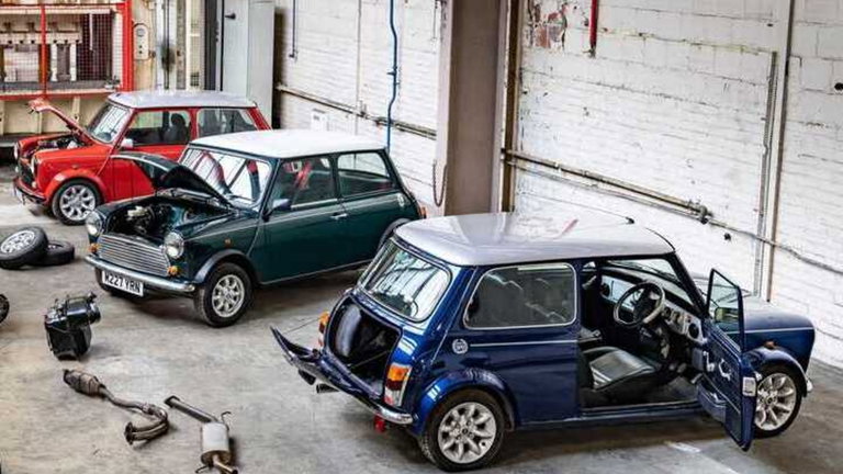 BMW lanza un programa para que el propietario del Mini clásico electrifique su icónica unidad