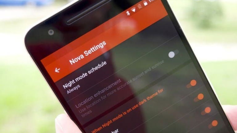 Consigue el tema oscuro de Android N gracias a Nova Launcher