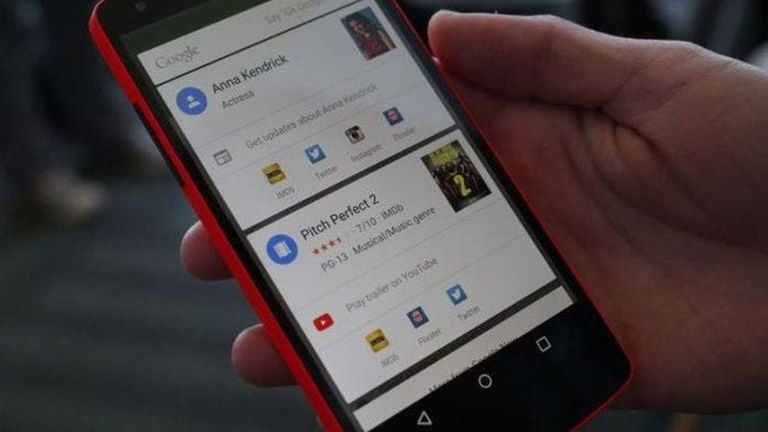 Reconoce imágenes o selecciona texto en cualquier lugar con Google Now on Tap