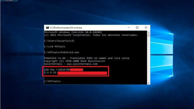 Si vas a hacer una maqueta corporativa de un sistema Windows, no olvides cambiar el SID